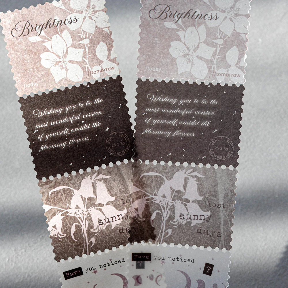 Vintage Aesthetic Stamp Stickers