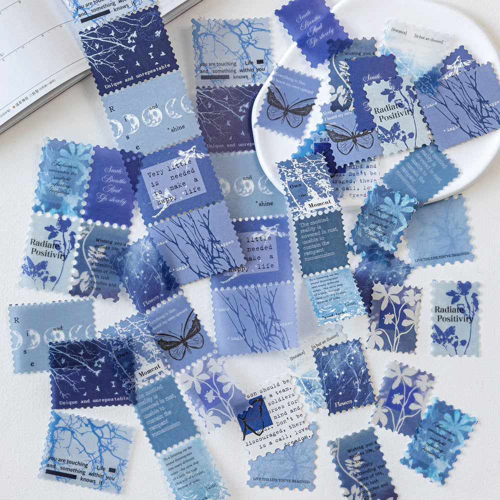 Vintage Aesthetic Stamp Stickers