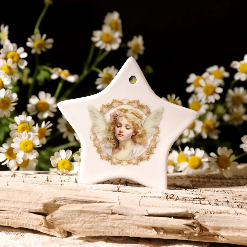 Autocollants de transfert vintage en cristal motif ange pour les loisirs créatifs
