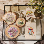 Vintage Botanical & Quote Transfer Stickers