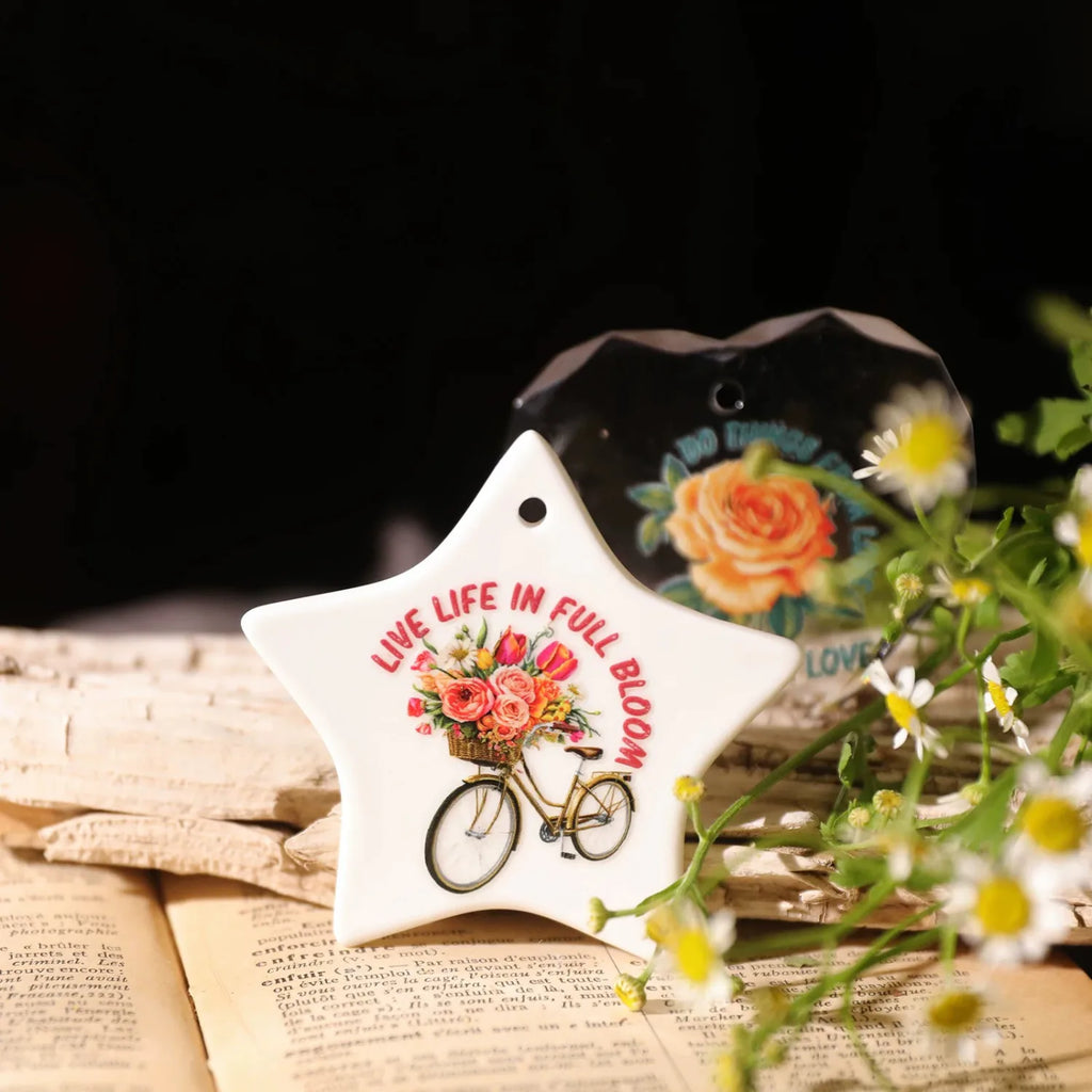 Vintage Botanical & Quote Transfer Stickers