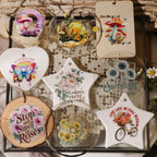 Vintage Botanical & Quote Transfer Stickers