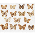 Vintage Butterfly Stickers