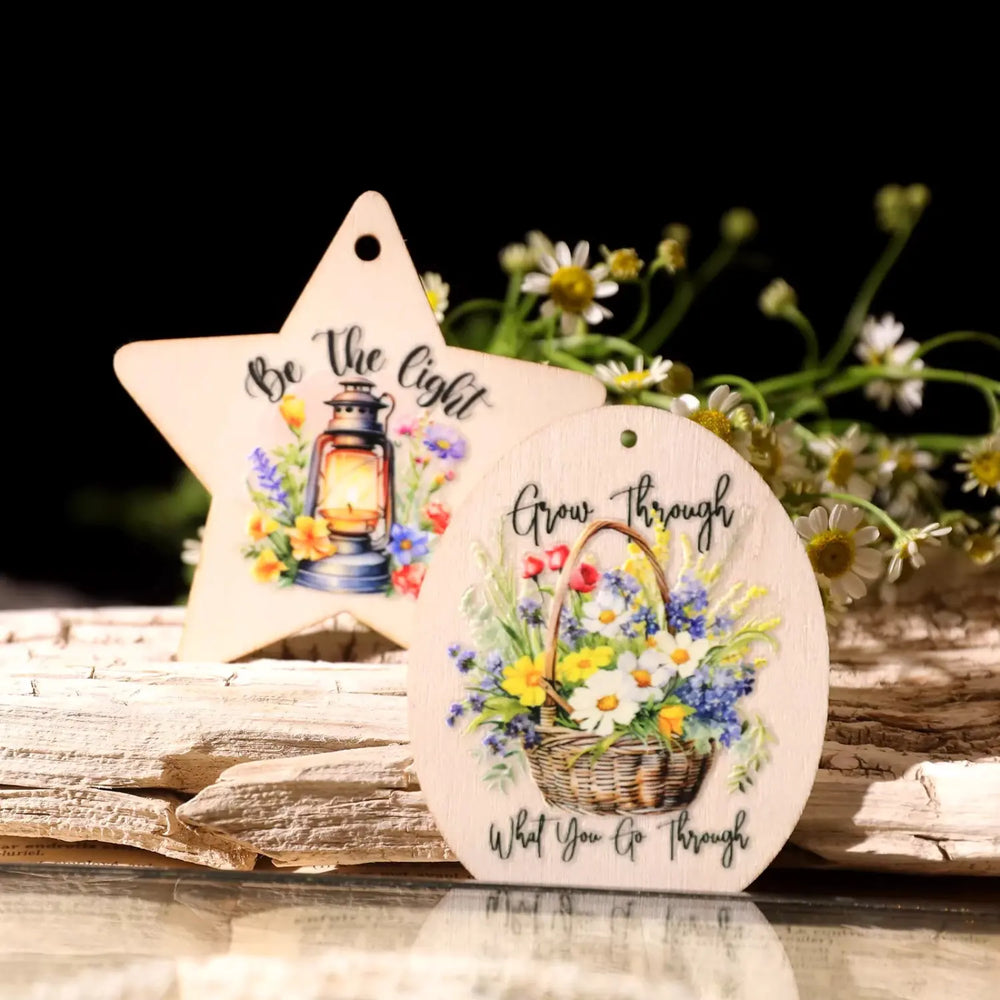 Vintage Butterfly Waterproof Transfer Stickers | Crystal Clear Cup Decals