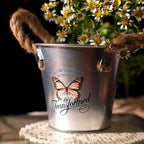 Vintage Butterfly Waterproof Transfer Stickers | Crystal Clear Cup Decals