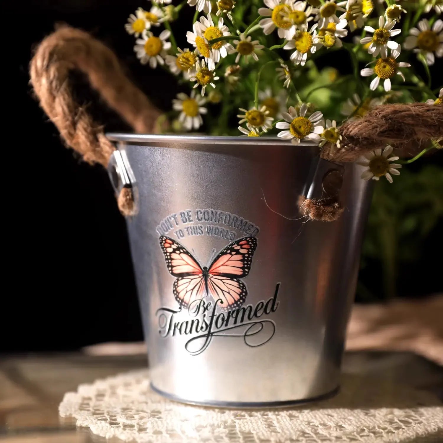 Vintage Butterfly Waterproof Transfer Stickers | Crystal Clear Cup Decals