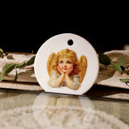 Vintage Christmas Angel UV DTF Transfer Stickers