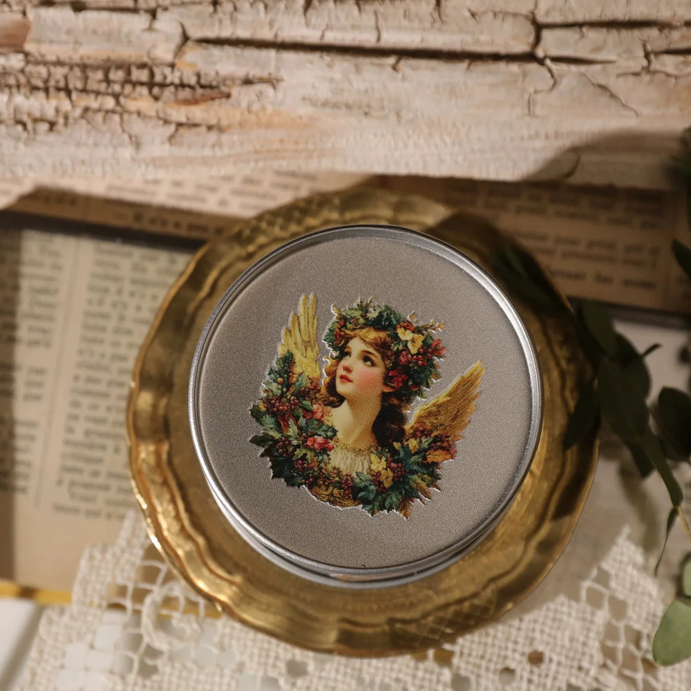 Vintage Christmas Angel UV DTF Transfer Stickers