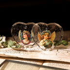 Vintage Christmas Angel UV DTF Transfer Stickers