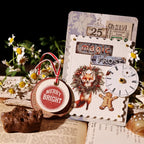 Vintage Weihnachtsaufkleber zum Abreiben – Retro-Feiertagssticker für Journaling & DIY-Bastelarbeiten