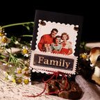 Vintage Weihnachtsaufkleber zum Abreiben – Retro-Feiertagssticker für Journaling & DIY-Bastelarbeiten