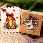 Vintage Christmas UV DTF Transfer Stickers