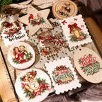 Vintage Christmas UV DTF Transfer Stickers