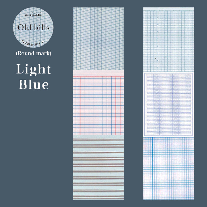 ヴィンテージエフェメラ レトロ請求書 和紙テープ