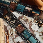 Vintage Film Strip PET Washi Tape | Retro Lifestyle Decorative Tape
