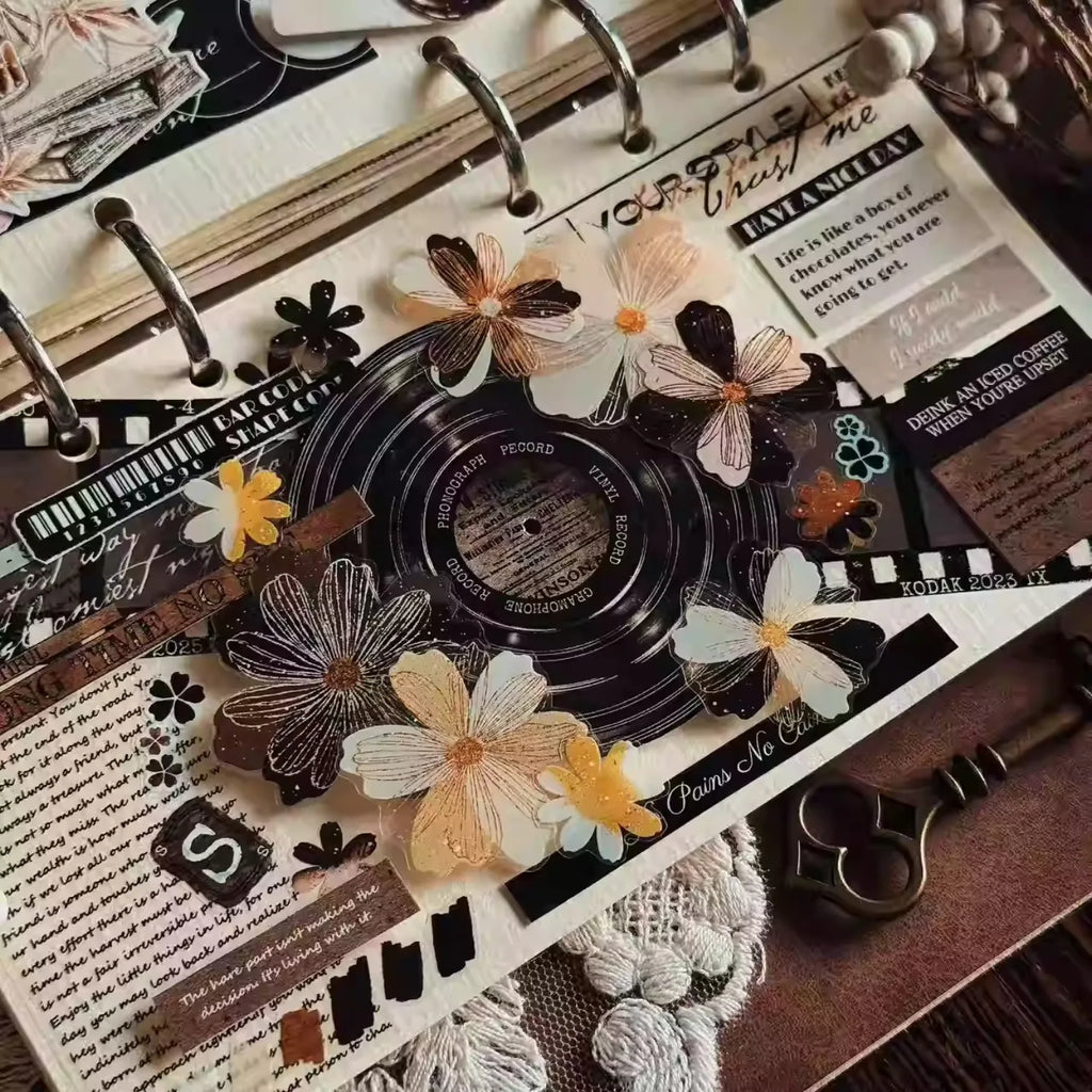 Vintage Film Strip PET Washi Tape | Retro Lifestyle Decorative Tape