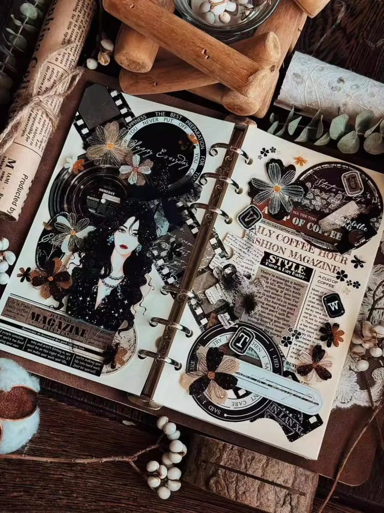 Vintage Film Strip PET Washi Tape | Retro Lifestyle Decorative Tape