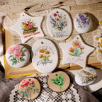 Vintage Floral Bouquet Transfer Stickers
