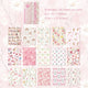 Vintage Floral Collage Scrapbooking Paper Set