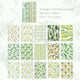 Vintage Floral Collage Scrapbooking Paper Set