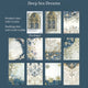 Vintage Floral Pattern Scrapbooking Paper | Background Journaling Ephemera