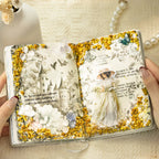 Vintage Floral Pattern Scrapbooking Paper | Background Journaling Ephemera