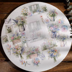 Vintage Floral Vellum Stickers | Soft Pastel Bouquet
