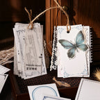 Vintage Frame Memo Stickers – Kraft Paper Notes