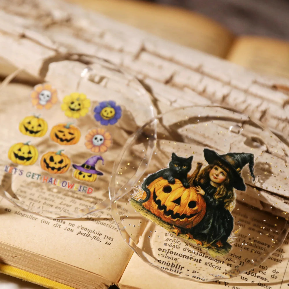 Vintage Halloween Transfer Stickers