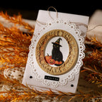 Vintage Halloween Rub-On Transfer-Sticker für Scrapbooking und DIY-Bastelarbeiten