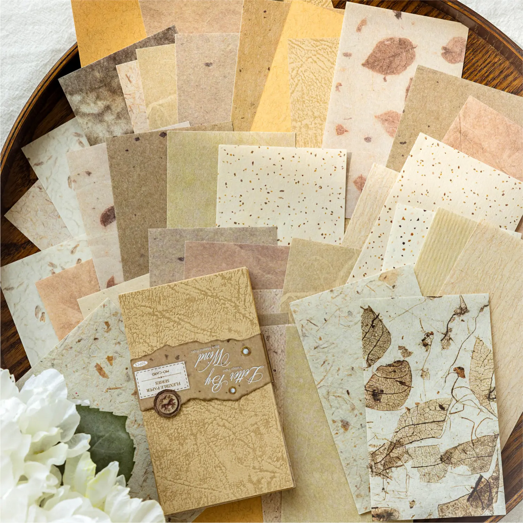 Vintage Journaling-Papier-Set | Scrapbooking-Papier für M5-Ordner
