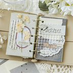 Vintage Journaling-Papier-Set | Scrapbooking-Papier für M5-Ordner