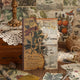 Vintage Junk Journaling Paper Set | Nature Scrapbooking Paper with Fruits & Forest