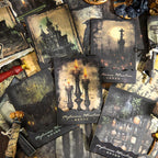 Papier de scrapbooking mystérieux vintage