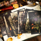 Papier de scrapbooking mystérieux vintage