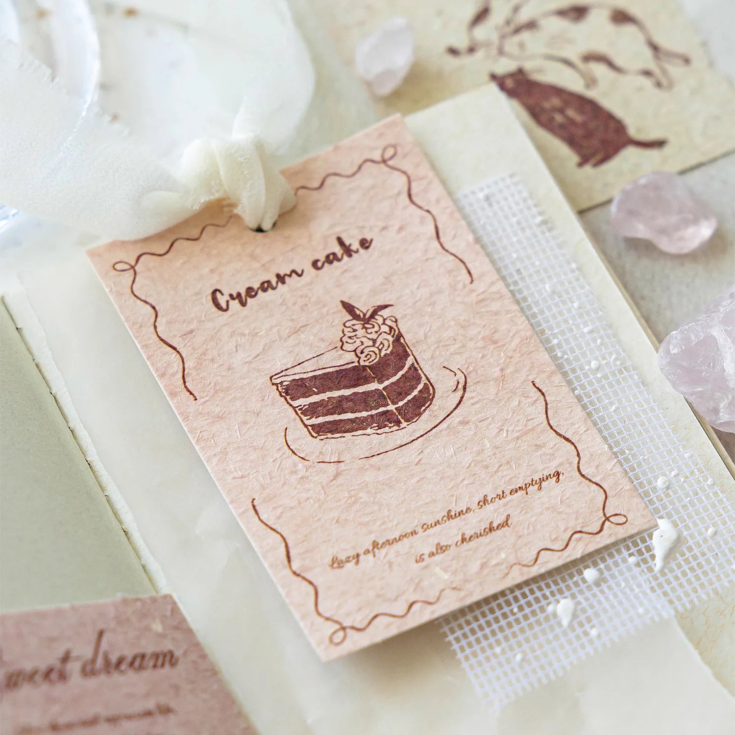 Vintage Paper Ephemera Stickers
