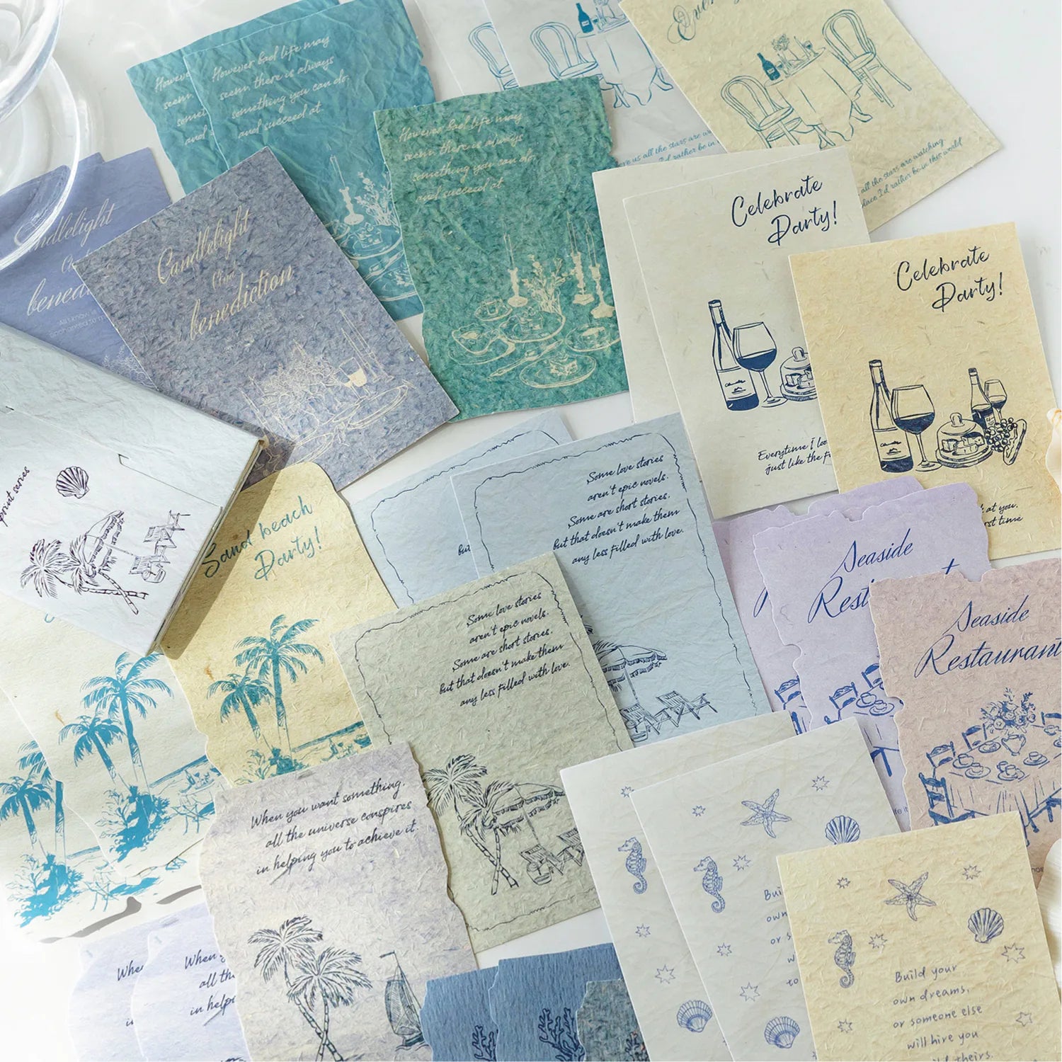 Vintage Paper Ephemera Stickers