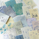 Autocollants d'éphémères en papier vintage