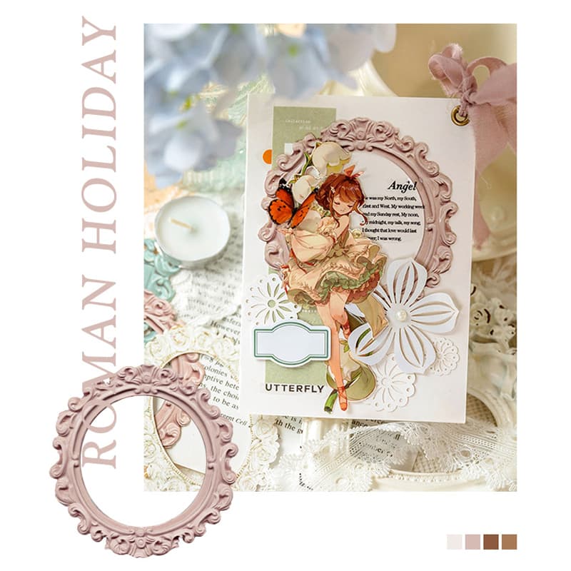 Vintage Picture Border Frames Paper