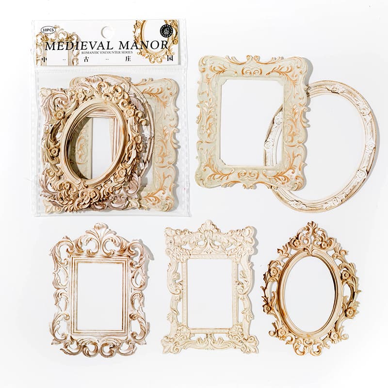 Vintage Picture Border Frames Paper