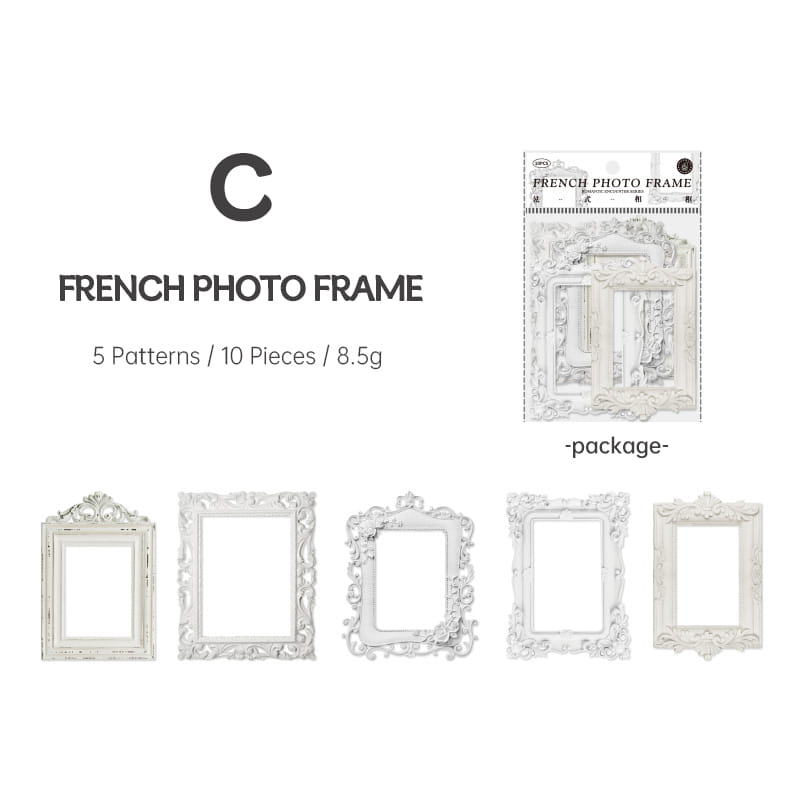 Vintage Picture Border Frames Paper