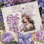 Vintage Rose Sticker