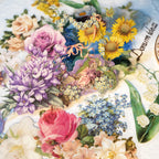 Vintage Rose Sticker