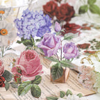 Vintage Rose Sticker