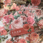 Vintage Rose Sticker