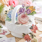 Vintage Rose Sticker