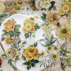 Vintage Rose Sticker