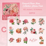 Vintage Rose Sticker