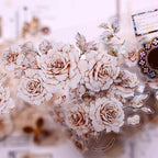 Vintage Rosen Washi & PET Tape | Florale Journaling Ephemera