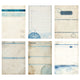 Vintage Schedule Scrapbooking Paper | Coffee-Dyed style Ephemera